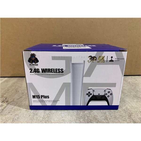 M15 64G 4K Retro Video Game Console - Wireless - Built-in 20,000 Classic Games