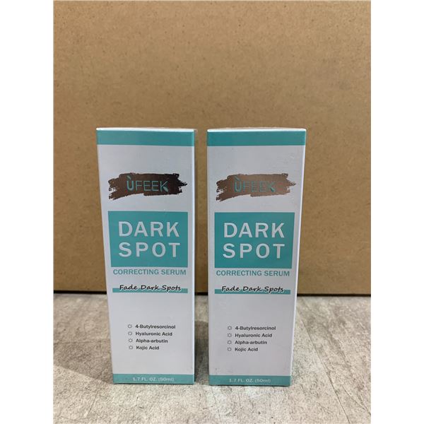 Lot of 2 Ufeek Dark Spot Correcting Serum - 1.7 fl.oz each