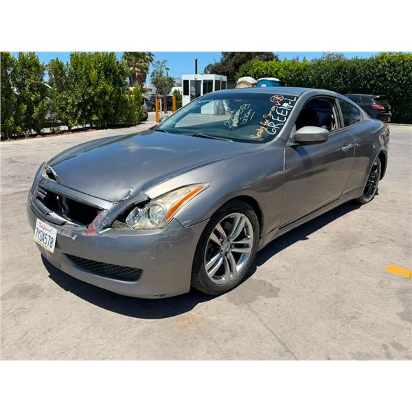 INFI G37 2008 SALV T/DONATION