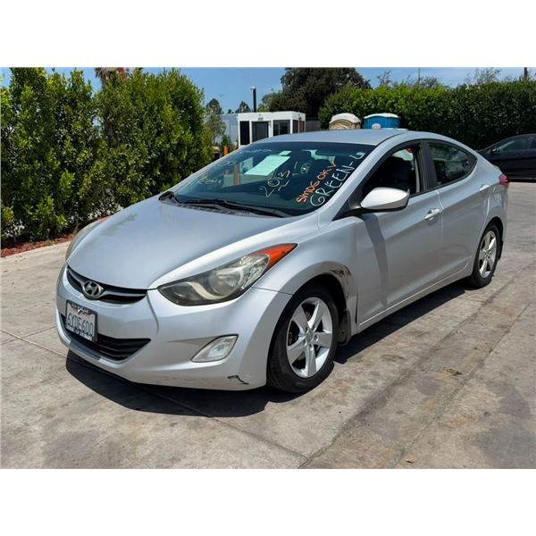 HYUN ELANTRA 2013 APP-DUP-T DON SMOG