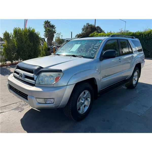 TOYT 4RUNNER 2004 O/S-T SMOG-2 DAYS
