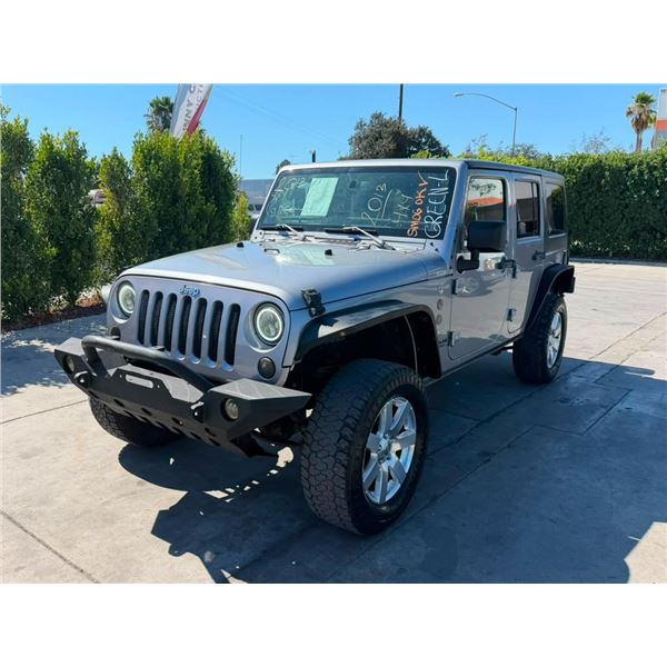 JEEP WRANGLER 2013 O/S-T SMOG-2 DAYS