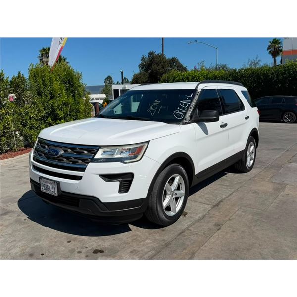 FORD  EXPLORER  2018 T-REPO 2 DAYS
