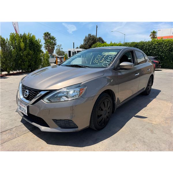 NISS SENTRA 2017 T-REPO 2 DAYS