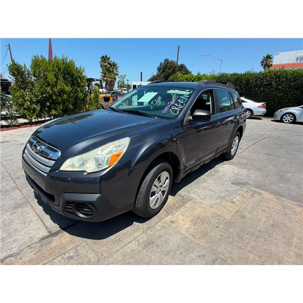 SUBA OUTBACK 2013 T-SMOG -2 DAYS