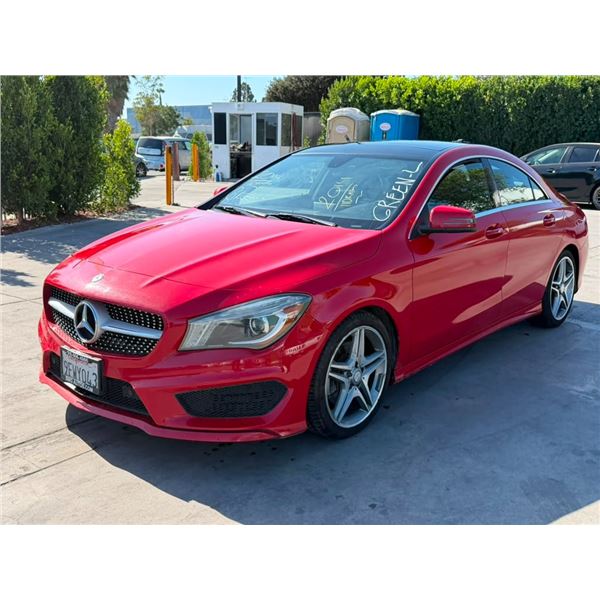 MERZ CLA250 2014 O/S-WAIT/TITLE