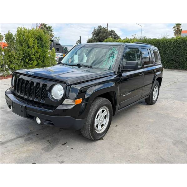 JEEP  PATRIOT 2014 O/S TITLE 2 DAYS