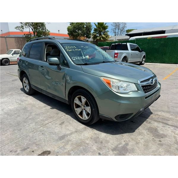 SUBA FORESTER 2014 O/S TITLE 2 DAYS