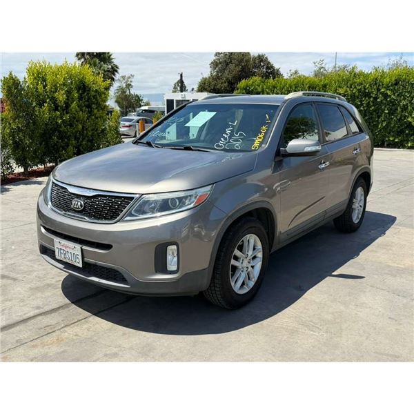 KIA SORENTO 2015 T-SMOG -2 DAYS