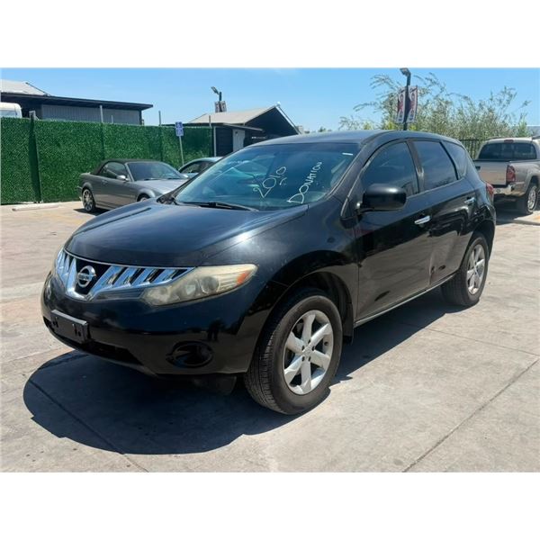 NISS MURANO 2010 SALV-CERT-TMU