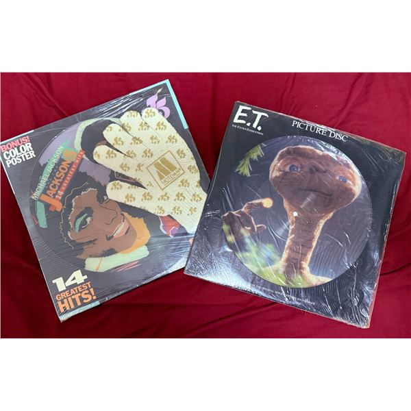 Jackson 5 & E.T. Picture Disc Vinyl Collector Set