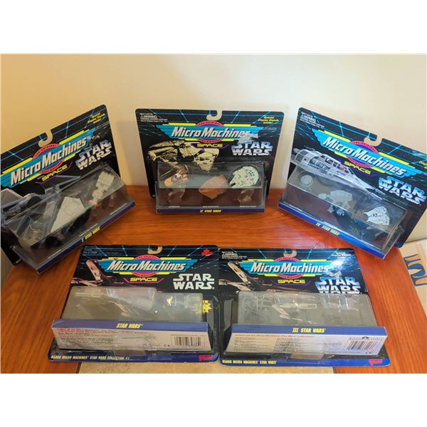 Micro Machines Star Wars Space Miniature Vehicle Sets, 5-Pack