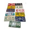 Image 1 : 11 Canadian Provincial License Plates, 1950s–1970s