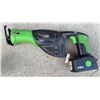 Image 3 : Kawasaki 18V Cordless Tool Lot: Circular Saw, Reciprocating Saw, 4 Batteries, Charger