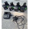 Image 4 : Kawasaki 18V Cordless Tool Lot: Circular Saw, Reciprocating Saw, 4 Batteries, Charger