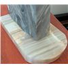 Image 3 : Hand Carved Marble Horse Head Bookends 9" Tall