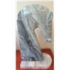 Image 4 : Hand Carved Marble Horse Head Bookends 9" Tall