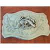Image 6 : 5 Metal Belt Buckles Including Solid Brass and Decorative Designs
