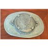 Image 8 : 5 Metal Belt Buckles Including Solid Brass and Decorative Designs