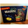 Image 8 : Wings Spread Dragon Figurine with Crystal Orb &'Discovering Dragons' Magnet Set