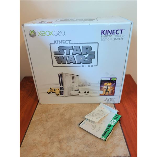 Xbox 360 Kinect Star Wars Limited Edition Console Bundle 320GB