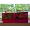 Image 1 : Thermos Barbie and Smurfs Plastic Lunch Boxes with Thermos