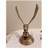Image 4 : 3 Brass Eagle Figurines with Spread Wings