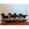 Image 6 : Horse Motif Decor: Brass Figurine Set, Brass Bottle Opener, Metal Wall Art, Pen Stand
