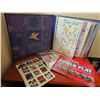 Image 1 : Disney Fairy Scrapbook Kit and NHL Sticker Collection Lot