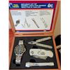 Image 6 : Tool Worx 4-Piece Gentleman's Gift Set and Deluxe Lock Knife