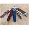 Image 1 : 5 Multi-Tool Pocket Knives Including OLD TIMER