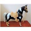 Image 4 : Plastic Model Horses with Harness and Saddle Tack