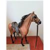 Image 9 : Fisher Precision Barometer, Horse Figurine and Glass Bottle Group
