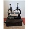 Image 1 : Tricon Microscopes With Case, 200x-600x Magnification