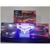 Image 1 : AMT Batman Returns Snapfast Model Kits and Bat Signal Lamp Lot