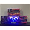 Image 3 : AMT Batman Returns Snapfast Model Kits and Bat Signal Lamp Lot