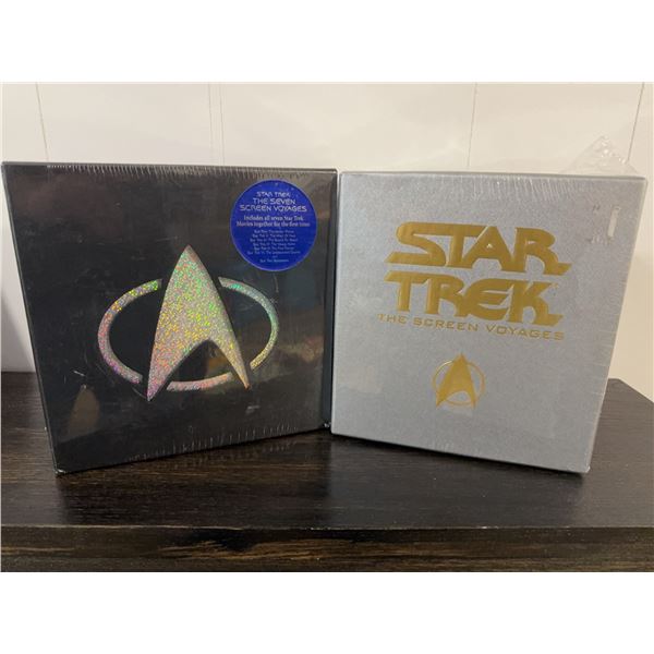 Star Trek The Screen Voyages Seven Movie VHS Box Set Sealed