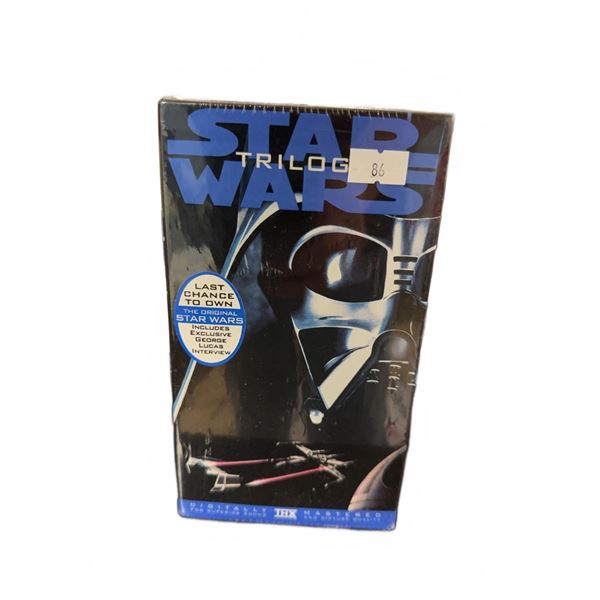 Star Wars Trilogy THX VHS Set and LucasArts Archives Vol. II PC Game Collection