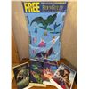 Image 3 : Disney and Animated VHS Lot with FernGully Display and Pocahontas Collectibles