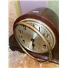 Image 5 : Old Timer 31 Day Wall Clock and Wooden Mantel Clock Pair(missing Glass NOT tested!)