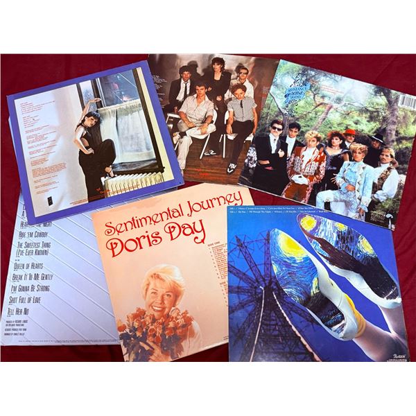 6 Classic Pop and Rock Vinyl Records