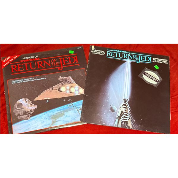 Star Wars: Return of the Jedi LPs - Soundtrack & Story Albums (2)