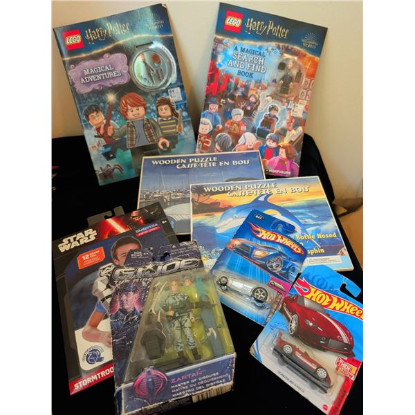 LEGO, G.I. Joe, Hot Wheels, Star Wars Items and Wooden Puzzles