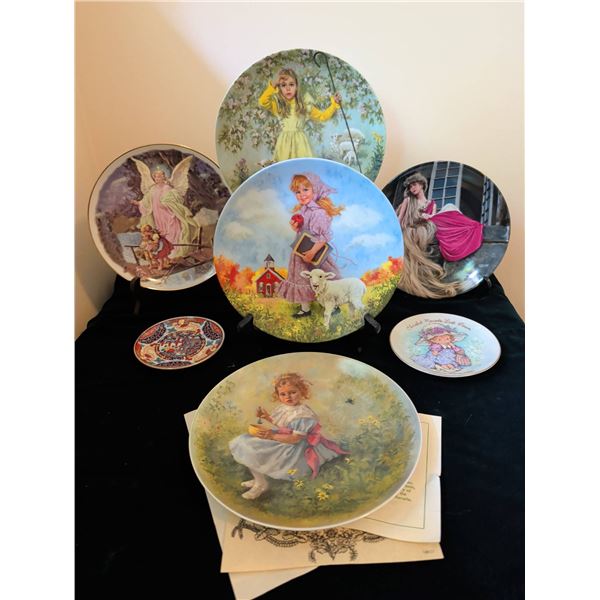 Decorative Collector Plates with Certificates