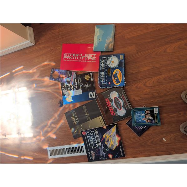 Star Trek, Star Wars, and Harry Potter Collectibles Lot