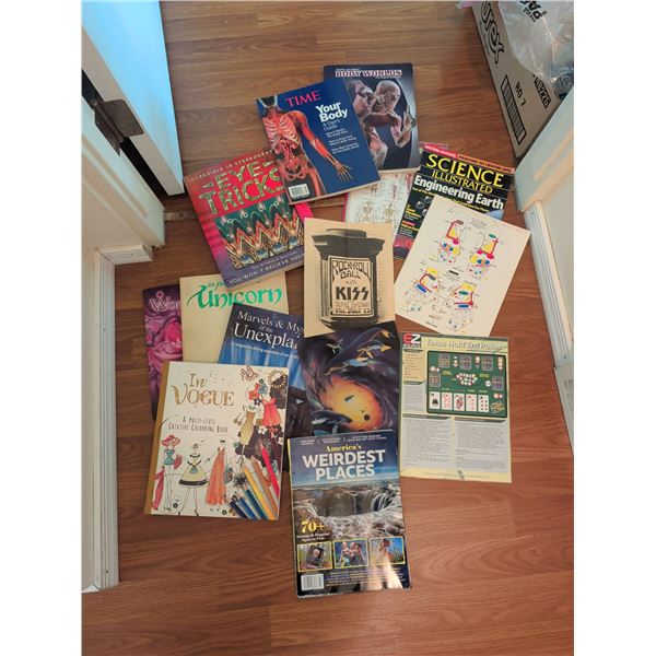 11 Books and Magazines: Science, Art, and Puzzles