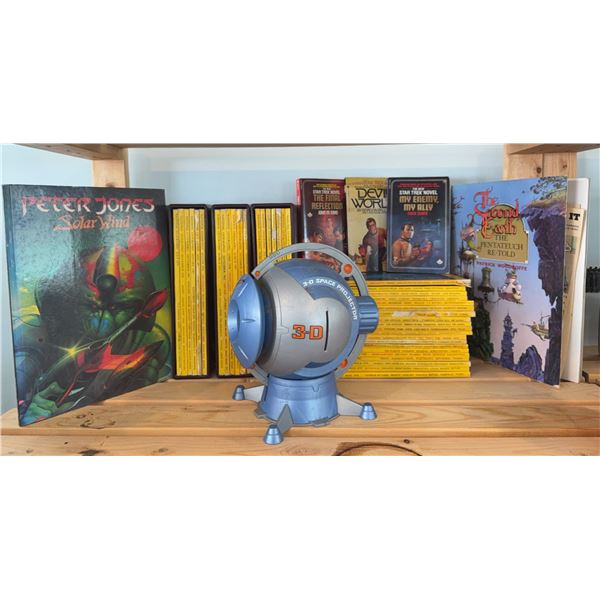 Collection: 3-D Space Projector, Magazines, Sci-Fi Books