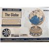 Image 3 : 3 Wooden Mechanical Model Kits: ROKR Globe, Ship, Wrebbit Clock