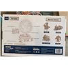Image 4 : 3 Wooden Mechanical Model Kits: ROKR Globe, Ship, Wrebbit Clock