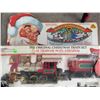Image 1 : Santa's Christmas Express Train Set with Track and Accessories